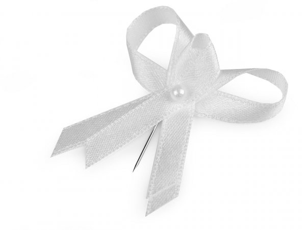 Svatební mašličky / voničky šíře 35 mm saténové