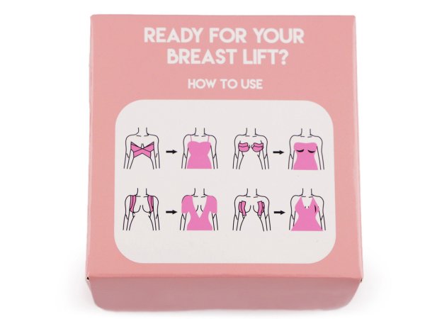 Boob tape páska na prsa samolepicí šíře 5 cm tělová