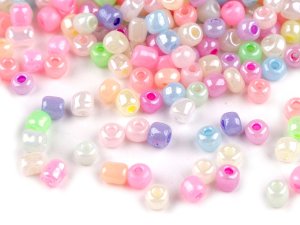 Rokajl 5/0 - 4,5 mm perleťový, neprůhledný