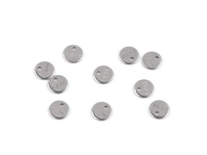 Přívěsek / komponent k výrobě šperků z nerezové oceli se značkou S.steel