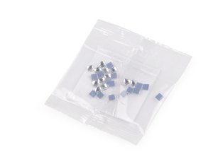 Nažehlovací kamínky hotfix čtvereček celoplošné broušení 4x4 mm