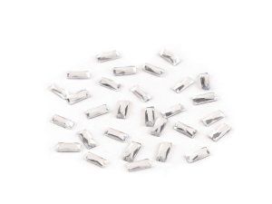 Nažehlovací kamínky hotfix obdélníček celoplošné broušení 3x7 mm