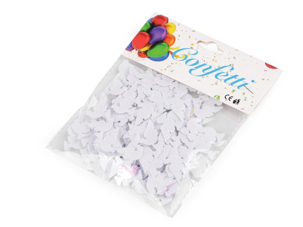 Konfety holubice - na párty, svatbu, oslavu