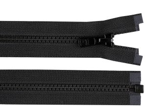 Kostěný zip YKK No 5 délka 80 cm bundový