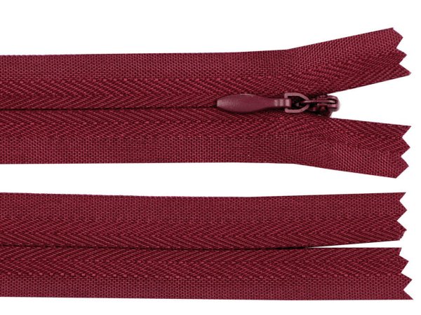 Spirálový zip skrytý No 3 délka 22 cm