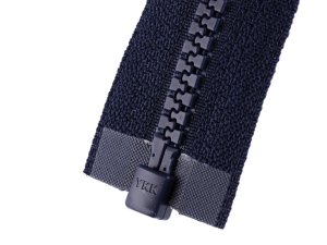 Kostěný zip YKK No 5 délka 65 cm bundový