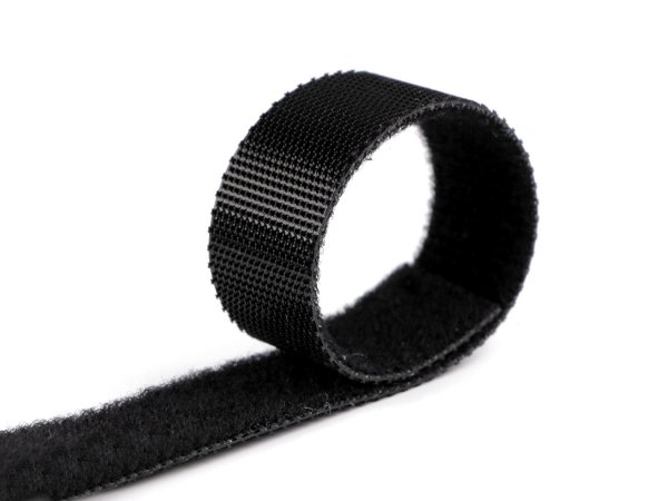 Nízkoprofilový suchý zip šíře 15 mm oboustranný, pro domácnost a zahradu