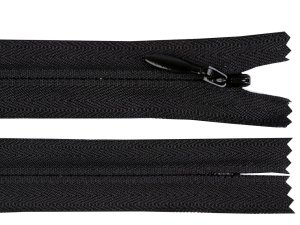 Spirálový zip skrytý YKK No 4 délka 60 cm
