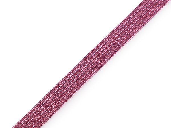 Ozdobná pruženka s lurexem šíře 9 mm