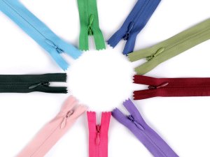 Spirálový zip skrytý No 3 délka 20 cm