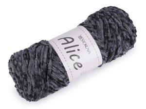 Pletací žinylková příze Alice 100 g
