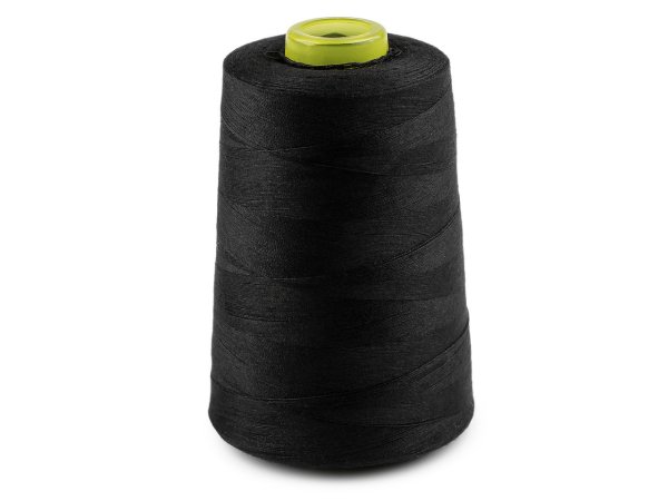 Polyesterové nitě pro overlocky i klasické šití návin 5000 yards PES 40/2 Jason bílé