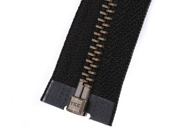Staromosazný zip YKK No 5 délka 60 cm bundový