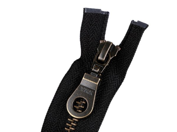 Staromosazný zip YKK No 5 délka 70 cm bundový