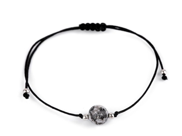 Náramek shamballa s imitací minerálu