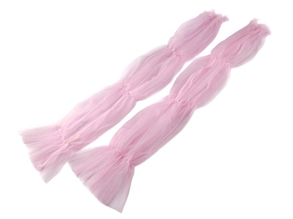 Elegantní tylové rukávy délka 70 cm