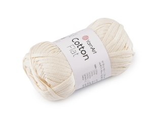 Bavlněná pletací příze Cotton Flat 50 g