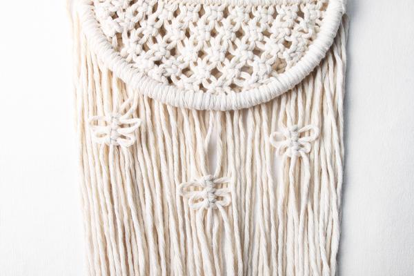 N�vod na macrame dekoraci v kruhu