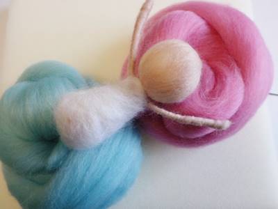 Plst�n� v�la z merino vlny - n�vod 23